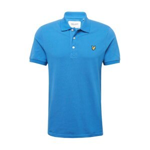 Lyle & Scott Tričko 'Plain'  nebeská modř / černá / zlatě žlutá