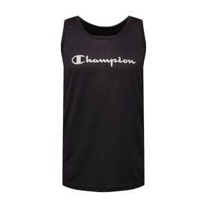 Champion Authentic Athletic Apparel Funkční tričko  černá / bílá