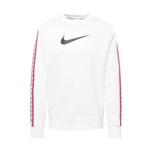 Nike Sportswear Mikina  modrá / červená / černá / bílá