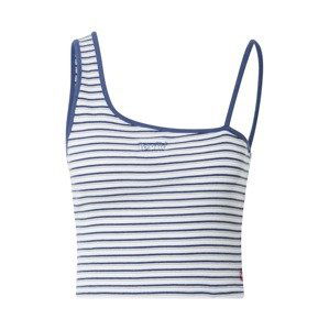 LEVI'S Top 'HOOP TANK GREENS'  modrá / světle šedá / černá / bílá