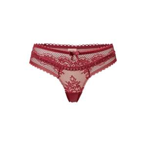 Hunkemöller Kalhotky 'Malika'  tmavě červená