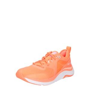 UNDER ARMOUR Sportovní boty 'Omnia'  šedá / oranžová / bílá
