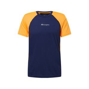Champion Authentic Athletic Apparel Funkční tričko  marine modrá / bílá / oranžová
