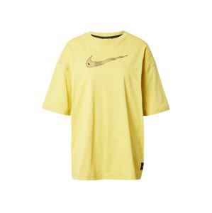 Nike Sportswear Tričko  rákos / černá / hořčicová