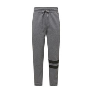 Hurley Sportovní kalhoty  šedá / černá