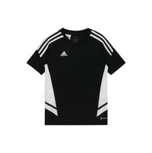 ADIDAS PERFORMANCE Funkční tričko  černá / bílá