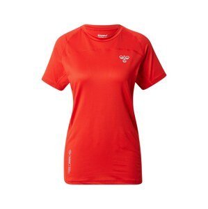 Hummel Funkční tričko 'GG12'  světle šedá / oranžově červená