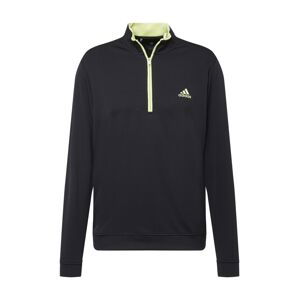 ADIDAS GOLF Sportovní svetr  světle zelená / černá