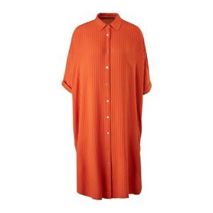 QS by s.Oliver Košilové šaty  oranžová / tmavě oranžová