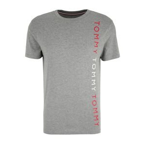 Tommy Hilfiger Underwear Tričko  šedý melír / ohnivá červená / bílá