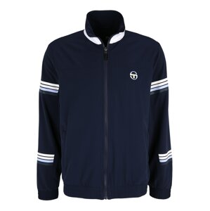 Sergio Tacchini Sportovní bunda 'CASORIA'  tmavě modrá / bílá / světlemodrá / žlutá