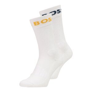 BOSS Black Ponožky  černá / oranžová / bílá