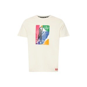 FILA Tričko 'TESLIC'  barva bílé vlny / zelená / pink / modrá / zlatě žlutá