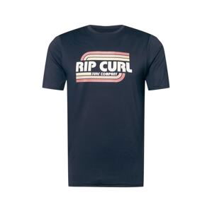 RIP CURL Funkční tričko 'YEH MUMMA'  námořnická modř / bílá / světle žlutá / růže