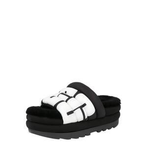 UGG Pantofle  černá / bílá