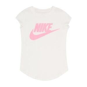 Nike Sportswear Tričko 'FUTURA'  světle růžová / bílá