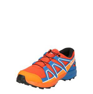 SALOMON Sportovní boty 'SPEEDCROSS'  oranžově červená / oranžová / modrá / bílá