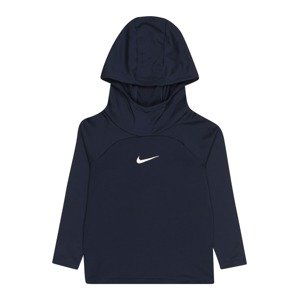 NIKE Sportovní mikina  námořnická modř / bílá