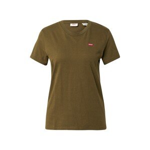 LEVI'S Tričko 'PERFECT TEE GREENS'  olivová