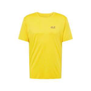JACK WOLFSKIN Funkční tričko  žlutá