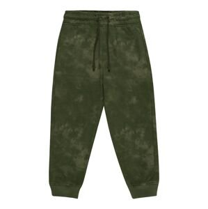 OVS Kalhoty  khaki / tmavě zelená