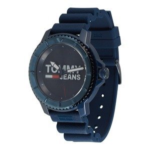 Tommy Jeans Analogové hodinky  námořnická modř / červená / bílá