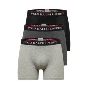 Polo Ralph Lauren Boxerky  šedá / bílá / červená / černá