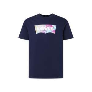 LEVI'S Tričko 'GRAPHIC'  námořnická modř / světlemodrá / pink / bílá