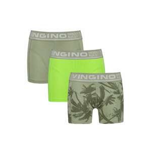 VINGINO Spodní prádlo  khaki / svítivě zelená / světle šedá