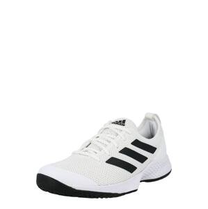 ADIDAS PERFORMANCE Sportovní boty 'Court Flash'  černá / bílá