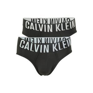 Calvin Klein Underwear Slipy  černá / světle šedá