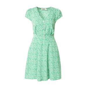 Louche Košilové šaty 'CATHLEEN'  zelená / bílá