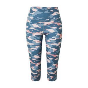 DARE2B Sportovní kalhoty 'Influential'  chladná modrá / tmavě modrá / růžová / pastelově růžová