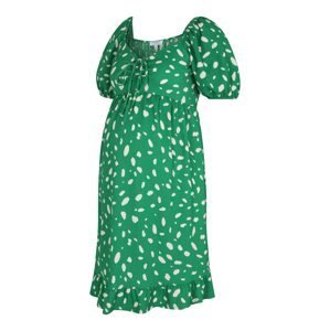 Dorothy Perkins Maternity Šaty  zelená / bílá