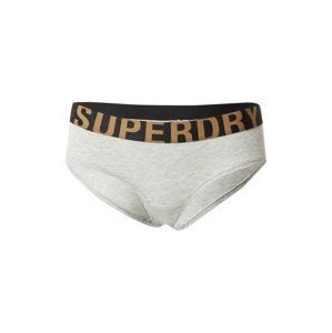 Superdry Kalhotky  hořčicová / šedý melír / černá