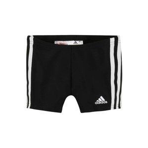 ADIDAS PERFORMANCE Sportovní plavky 'FIT BX 3S YC'  černá / bílá