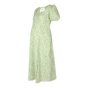 Dorothy Perkins Maternity Letní šaty  pastelově žlutá / pastelově zelená