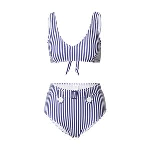 Dorothy Perkins Bikiny  námořnická modř / bílá