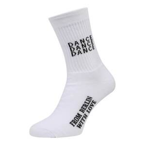 Vertere Berlin Ponožky 'DANCE'  černá / bílá