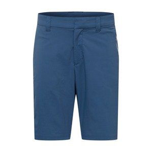 JACK WOLFSKIN Outdoorové kalhoty 'OVERLAND'  enciánová modrá / přírodní bílá