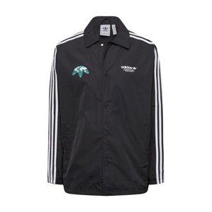 ADIDAS ORIGINALS Přechodná bunda  nefritová / černá / bílá