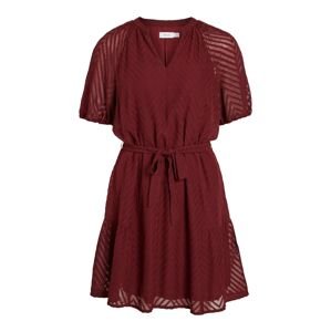 VILA Letní šaty 'Michelle'  karmínově červené