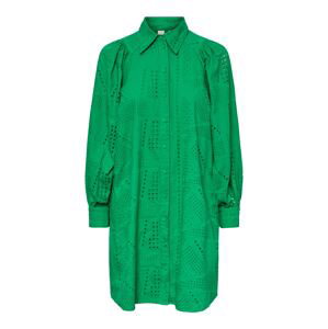 Y.A.S Košilové šaty 'Sado'  zelená