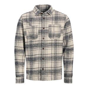 JACK & JONES Přechodná bunda 'Logan'  béžová / antracitová