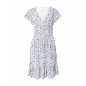 ABOUT YOU Letní šaty 'Dorkas'  tmavě modrá / bílá