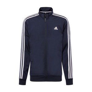 ADIDAS SPORTSWEAR Sportovní bunda  tmavě modrá / bílá