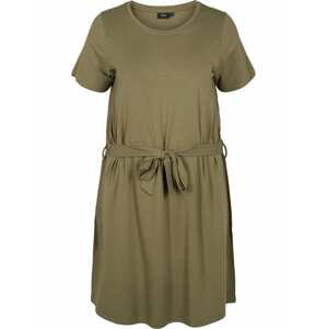 Zizzi Letní šaty  olivová