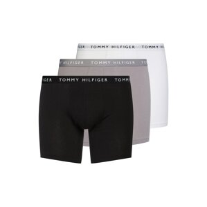 TOMMY HILFIGER Boxerky  šedá / černá / bílá