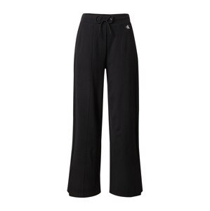 Calvin Klein Jeans Kalhoty 'MILANO'  černá / bílá