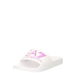 EA7 Emporio Armani Plážová/koupací obuv  pink / bílá